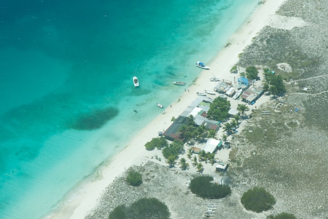 Visto do alto, parece uma bandeira!